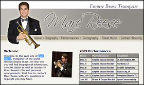 Marc Reese | Empire Brass Trumpeter